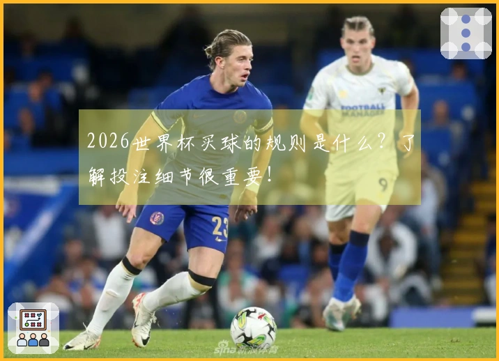 2026世界杯买球的规则是什么？了解投注细节很重要！